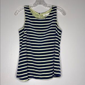 Forever 21 stripe tank top size small women’s green / navy
